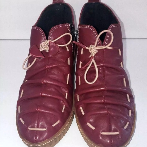 Spring Step Nespea Booties for Women Waterproof Leather Shoes w/ Zipper Closure - Picture 11 of 15